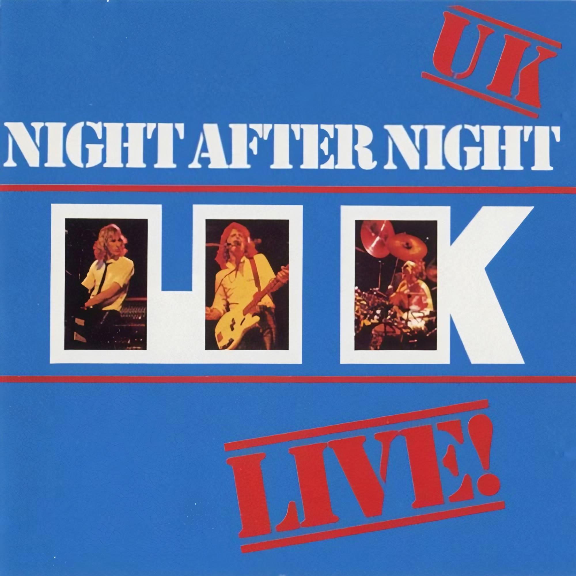 洋楽 UK NIGHT AFTER NIGHT CD king crimson 洋楽 UK NIGHT AFTER NIGHT CD king crimson UK, John Wetton, Allan